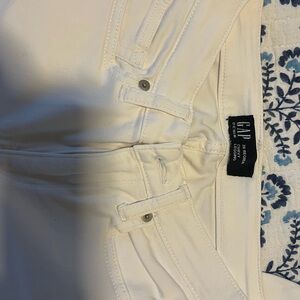 GAP Cream Denim Pants